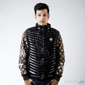 Moncler Sleeveless Puffer Glosy Black