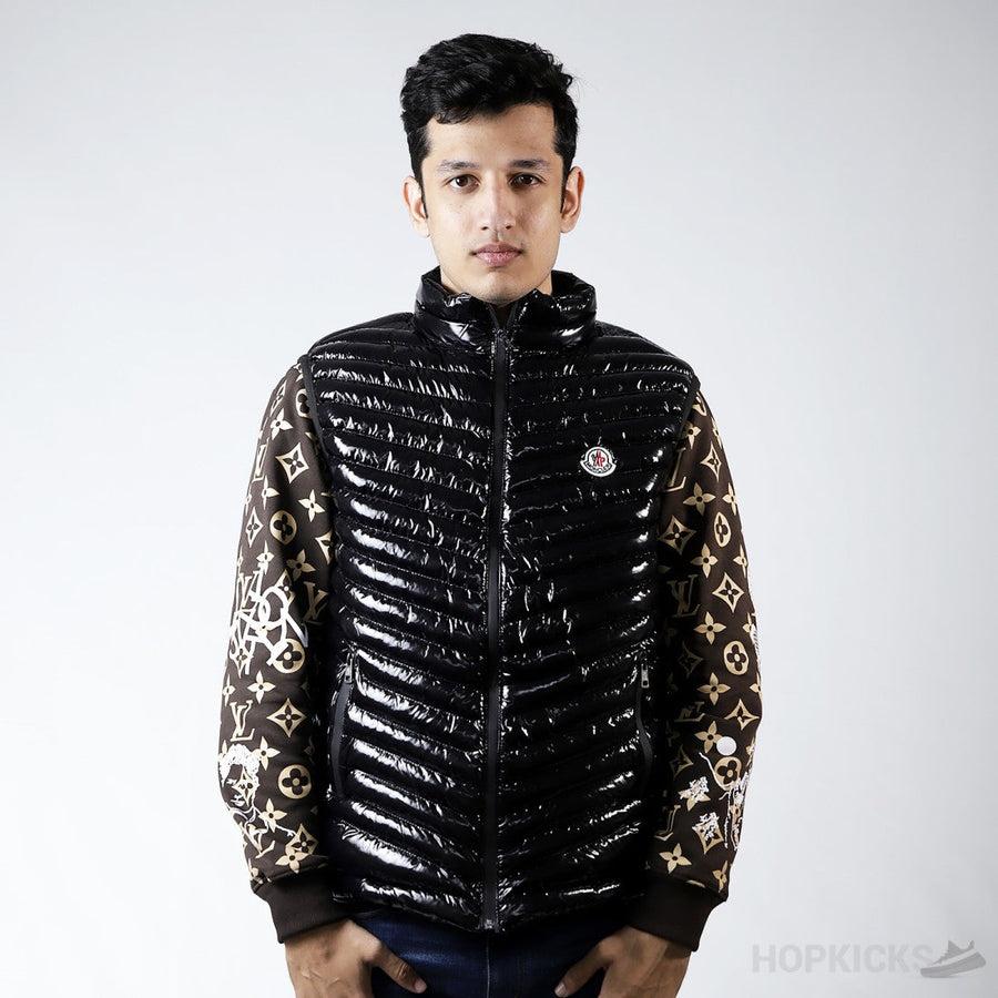 Moncler Sleeveless Puffer Glosy Black