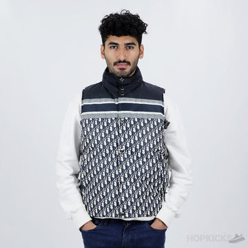 Christian D.I.O.R Reversible Puffer Vest (High-end Batch)