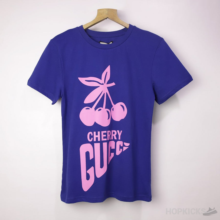 GCC x Cherry Premium T-Shirt Navy (Economy Batch)