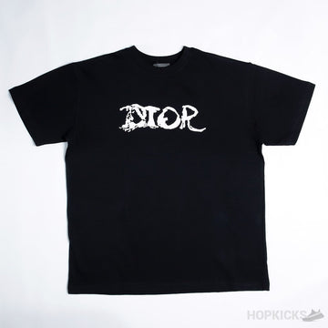 D.I.O.R x Peter Doig Black T-Shirt
