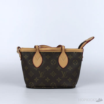 L.V Neverfull BB Small Size Beige Tote [Economy Batch]
