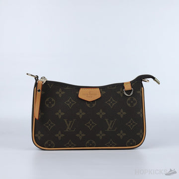 L.V Women's Classic Retro Floral Pouch On Strap [Economy Batch]