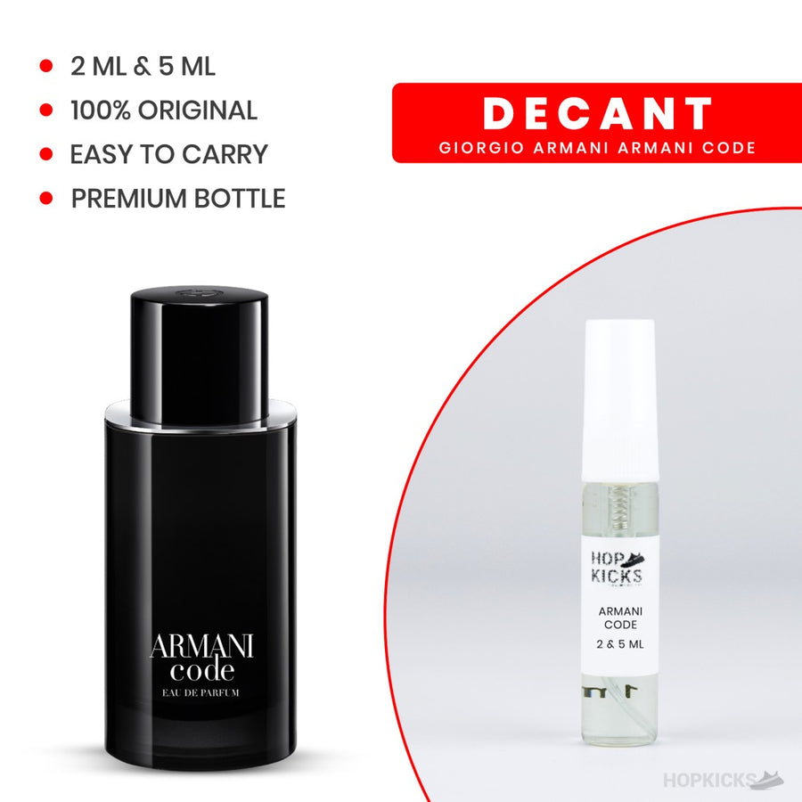 GIORGIO ARMANI Armani Code | Original Decant