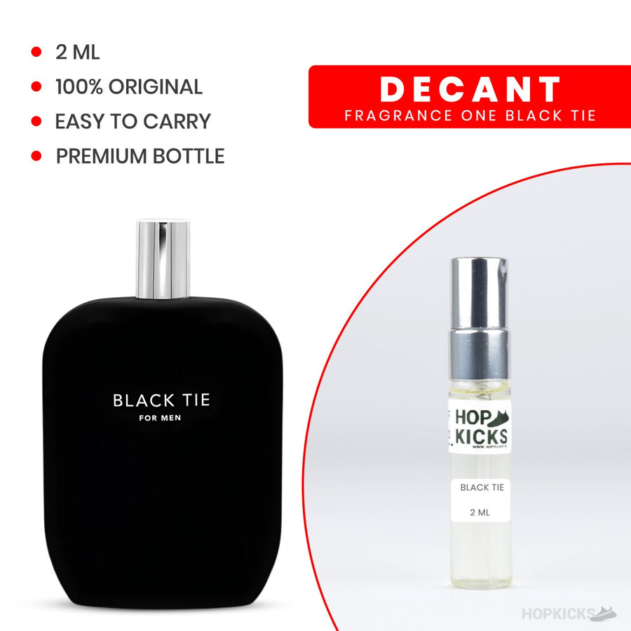 Fragrance One Black Tie | 2ml | Original Decant