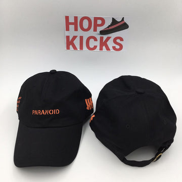 Anti social social club x Undefeated Paranoid Black Cap