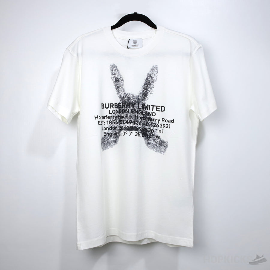 BRB Horse Field Logo White T-Shirt