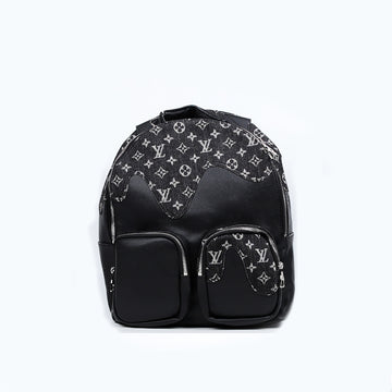 LV x Nigo Backpack Multipocket Monogram Black (Dot Perfect)