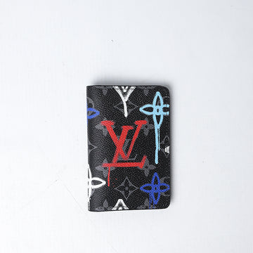 LV Monogram Eclipse Pocket Organizer Multicolor Lights (Dot Perfect)
