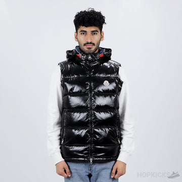 Black Luiro Down Gilet - Vests for Men (High-end Batch)