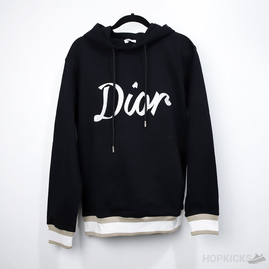 CD Logo Black Hoodie