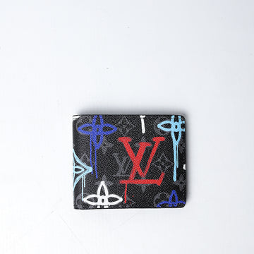 LV Multiple Wallet Graffiti Multicolor (Dot Perfect)
