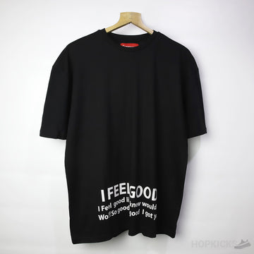 SPRM Feel Good Black T-Shirt
