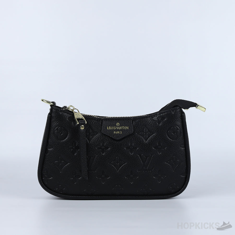 LV Black Easy Pouch On Strap [Economy Batch]