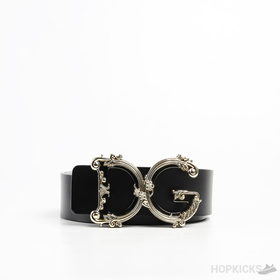 D&G Gold Black Belt