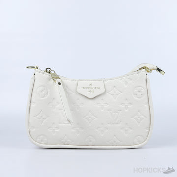 LV Cream Easy Pouch On Strap [Economy Batch]