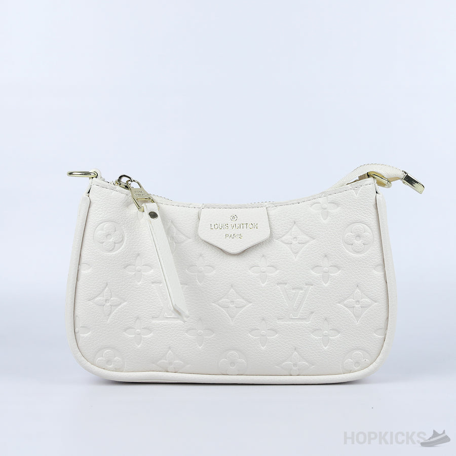 LV Cream Easy Pouch On Strap [Economy Batch]