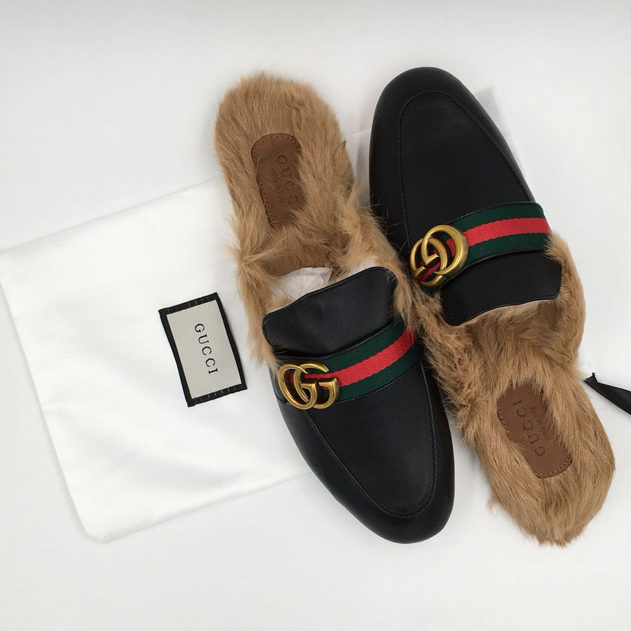 FUR SLIP ONS [ Dot perfect patterns / Top Batch ]
