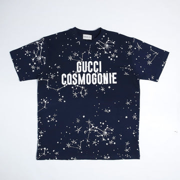 G.U.C.C.I Star Logo Print Embellished T-Shirt