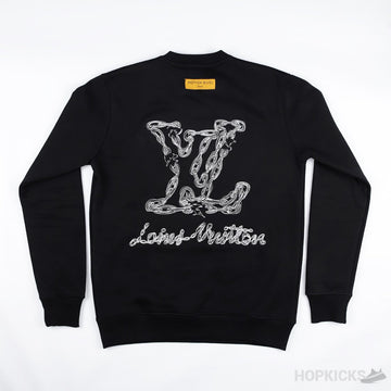 L.V Front And Back Embroided SweatShirt