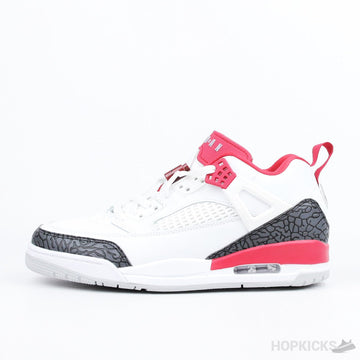 Air Jordan Spizike Low White Grey Red