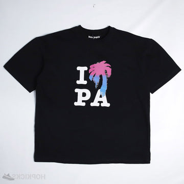 PALM ANGELS I Love PA Black T-Shirt