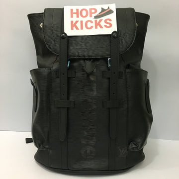 LV x SPRM Christopher Backpack BLACK [ DOT PERFECT VERSION ]