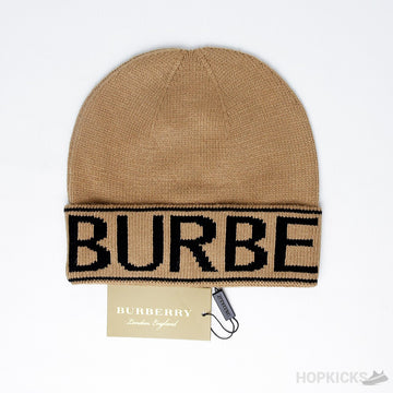 Cashmere Beanie BRB 'Camel'
