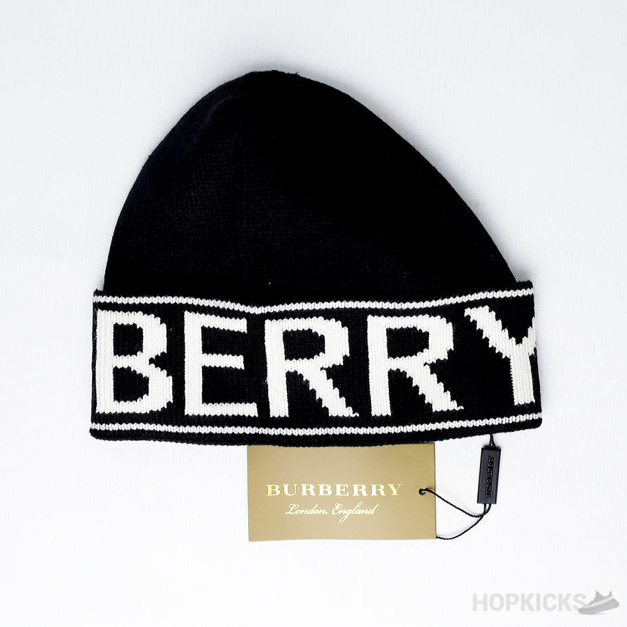 Cashmere Beanie BRB 'Black'