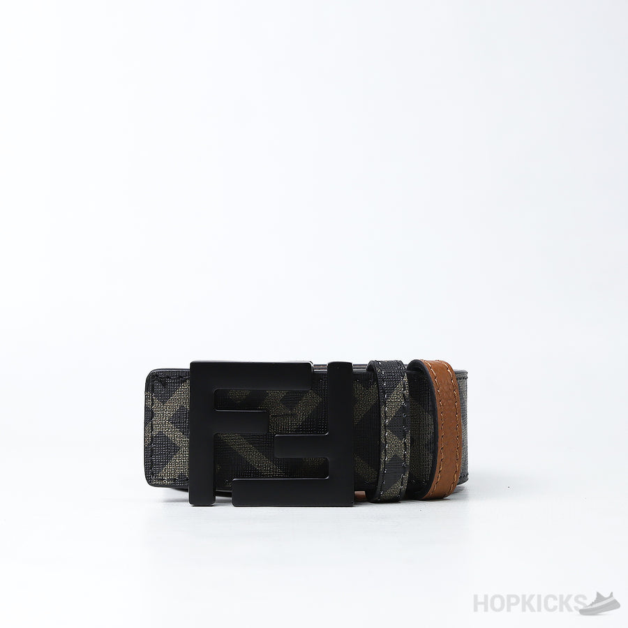 FND FF Print Brown-Black Belt