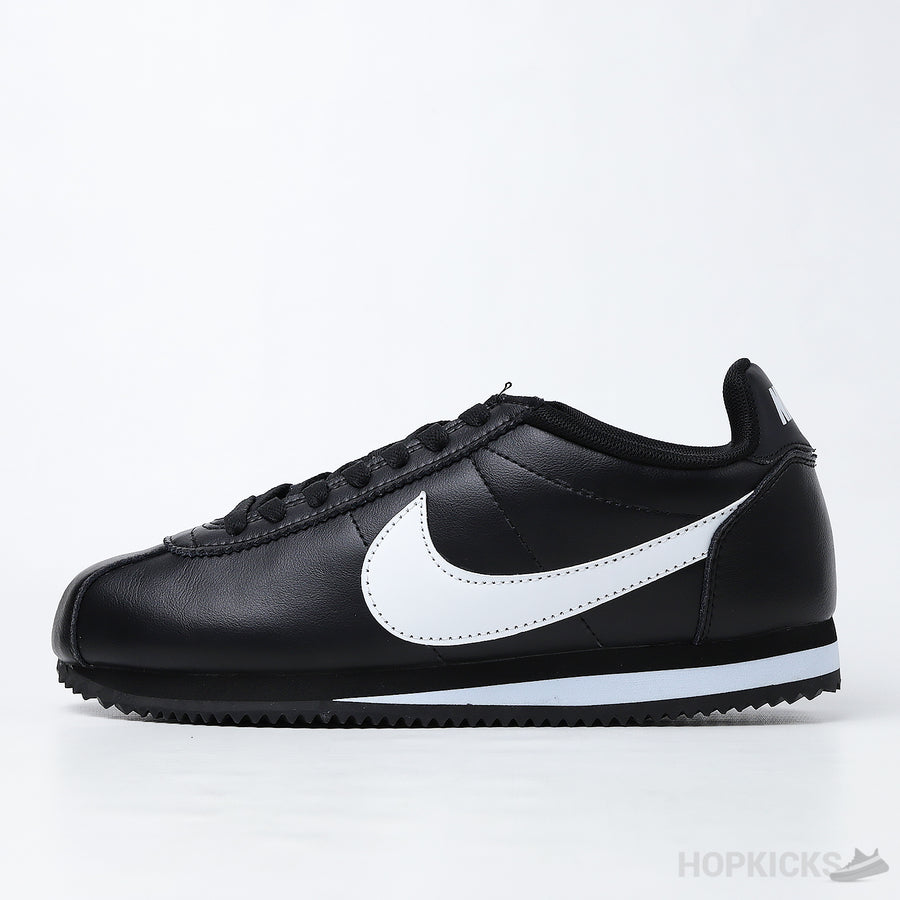 NK Cortez Black White (Premium Batch)