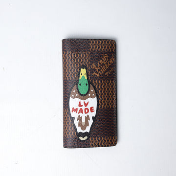 LV Brazza Wallet Damier Graphite Canvas (Dot Perfect)