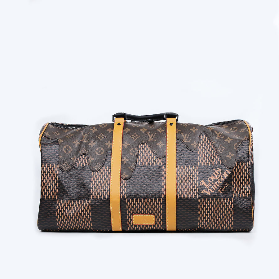 LV x Nigo 2020 Campus Hand Bag (Dot Perfect)