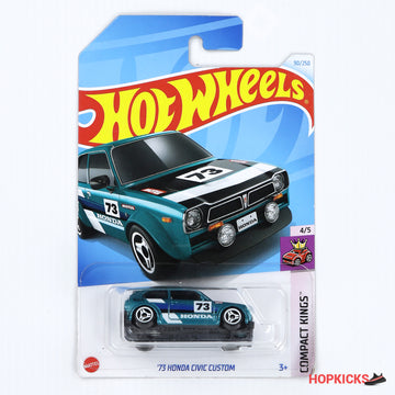 Hot Wheels | '73 Honda Civic Custom (Midnight Teal)