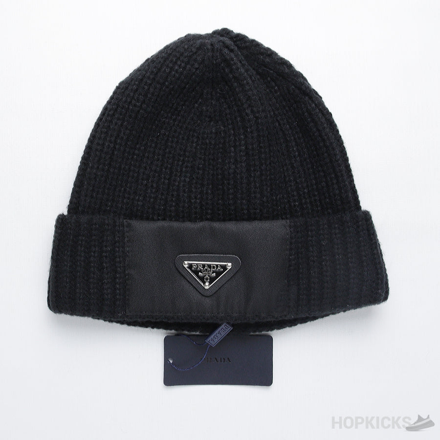 PRD Logo Rib Knit Beanie Hat