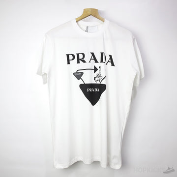 PRD White Black Logo T-Shirt