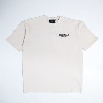 Essential Back Logo Beige T-Shirt