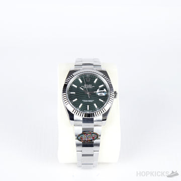 Luxury Watch Datejust M126334-0022 41MM Top Tier Best Edition Clean Factory Green Dial