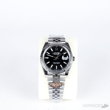 Luxury Watch Datejust M126300-0008 Top Tier Best Edition Clean Factory Black Dial