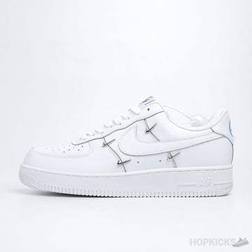 Air Force 1 07 LX Chrome Swooshes White