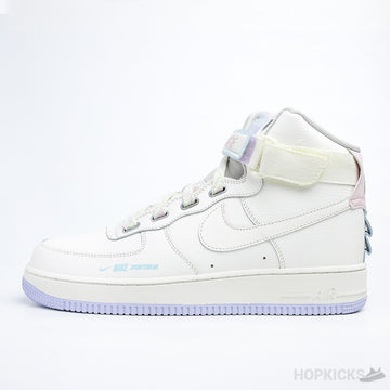 Air Force 1 High Utility "Force is Female" Sail Lavender Mist