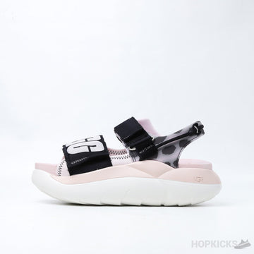 UGG LA Cloud Cheetah Print Flatform Sandal