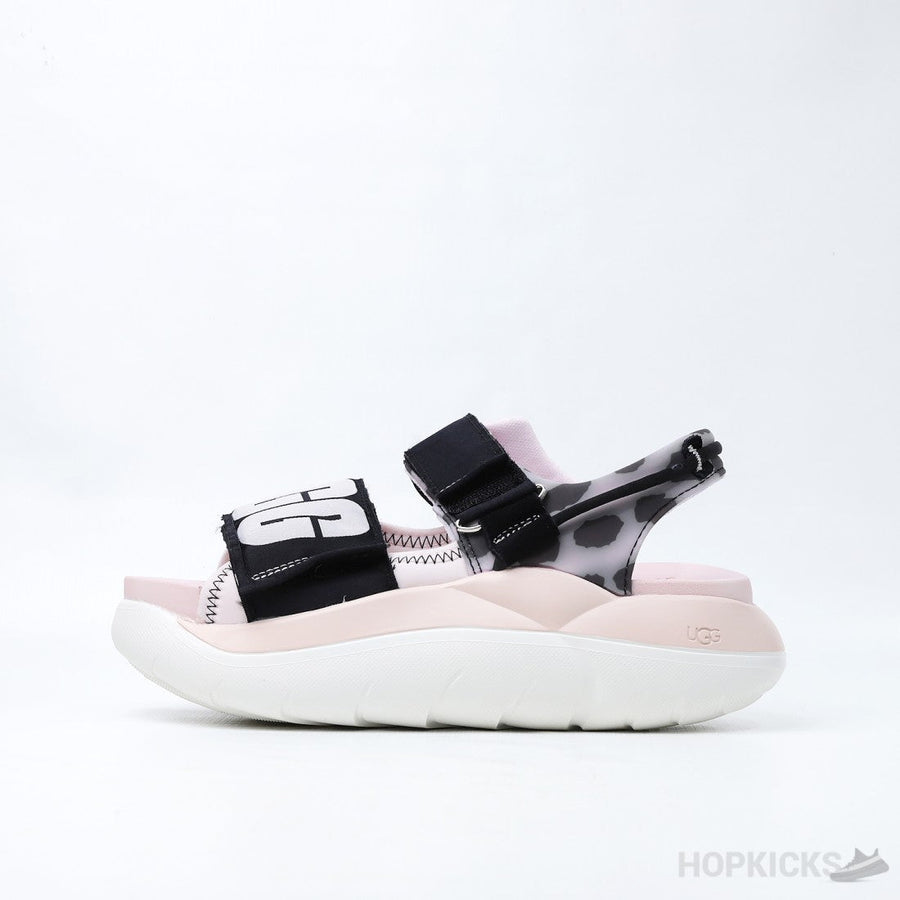 UGG LA Cloud Cheetah Print Flatform Sandal