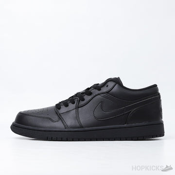Jordan 1 Low Triple Black (2022) (Premium Plus Batch)