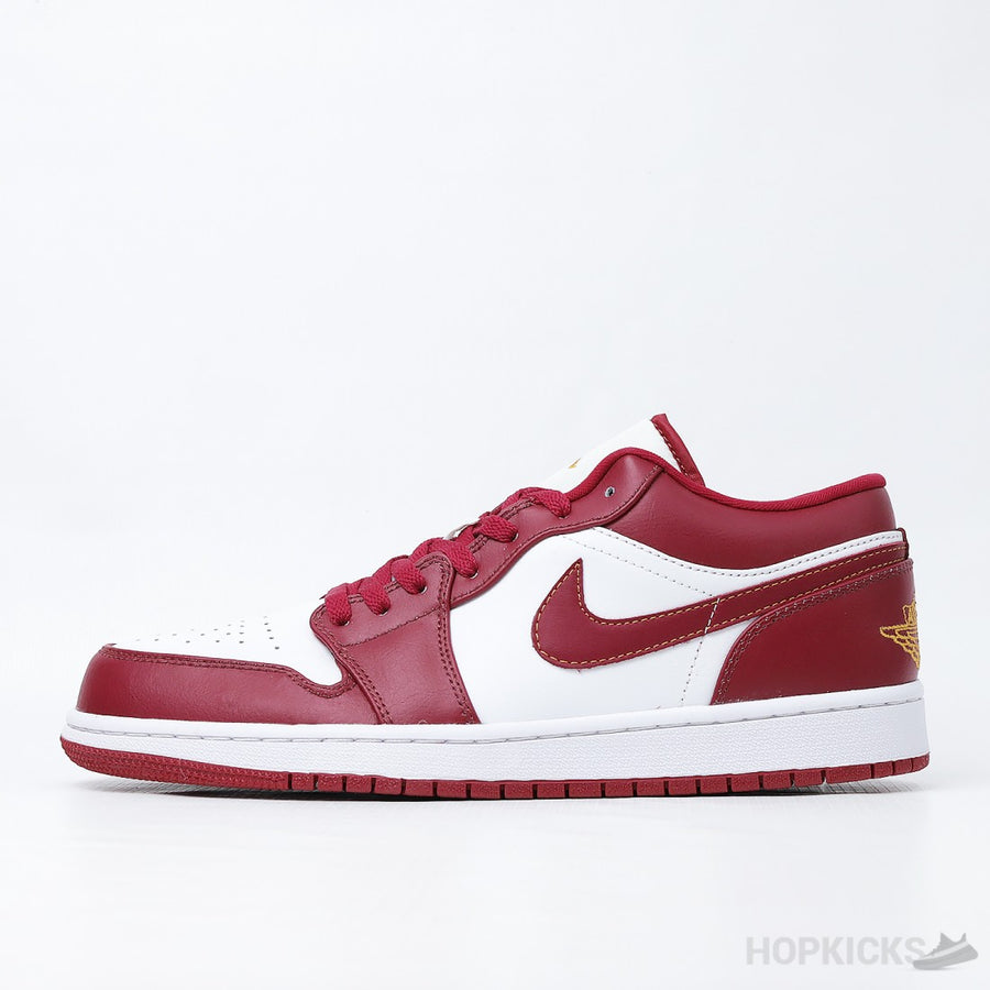 Jordan 1 Low Cardinal Red (Premium Plus Batch)