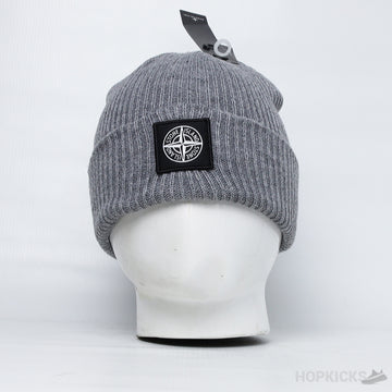 SI Rib-knit Compas Beanie Grey