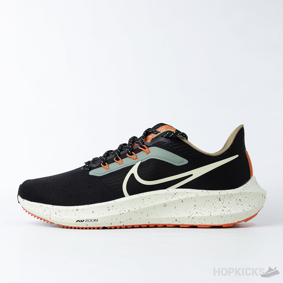 NK Air Zoom Pegasus 39 Black Safety Orange (Dot Perfect)