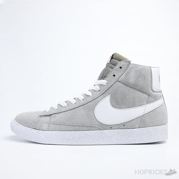 SB Zoom Blazer Mid White (Premium Plus Batch)