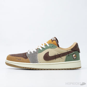 Jordan 1 Retro Low OG Zion Williamson Voodoo (Dot Perfect)