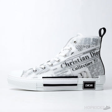 Daniel Asham x D.I.O.R B23 High 'Newsprint' (Dot Perfect)